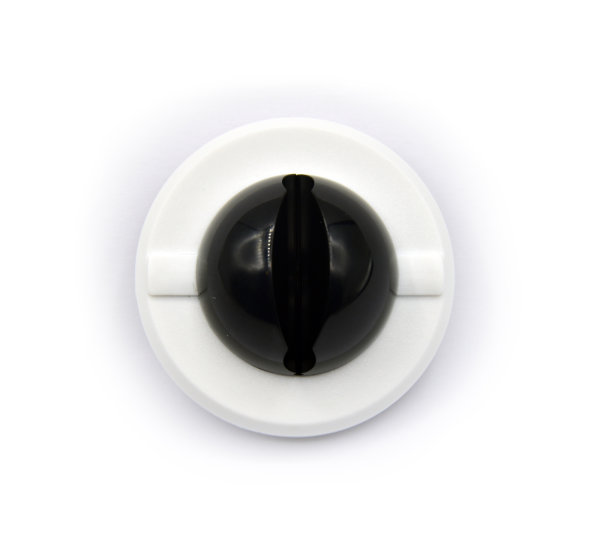 Pinselhalter Klick-Fix (weiss-schwarz)