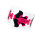 Modellierschablonen Stiletto pink (500)