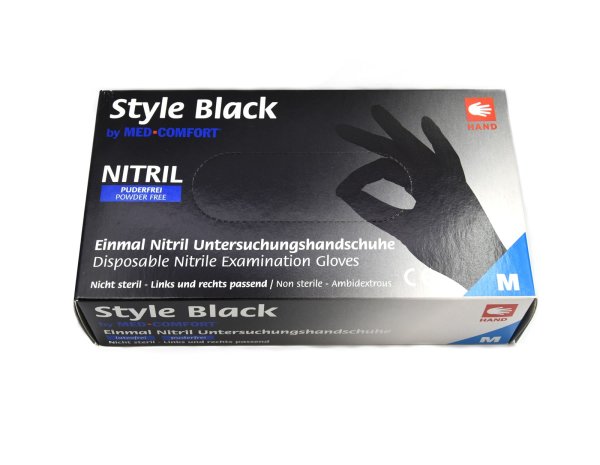 Nitril Handschuhe "Style Black"